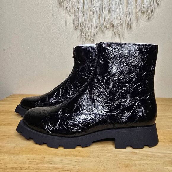 Katy Perry The Daarling Combat Boot Black Size 8.5 - Picture 11 of 12